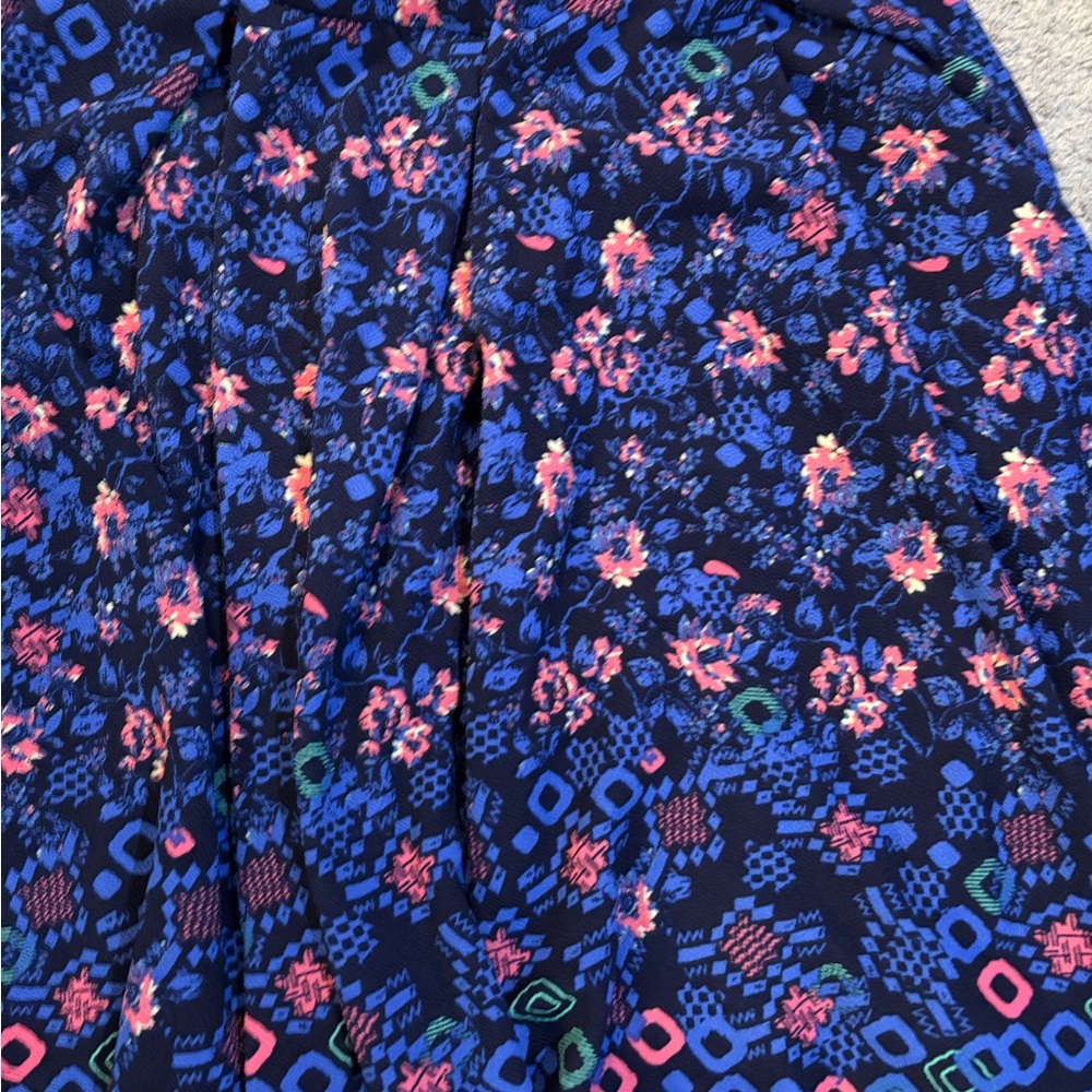 LuLaRoe Multicolor Floral Skirt